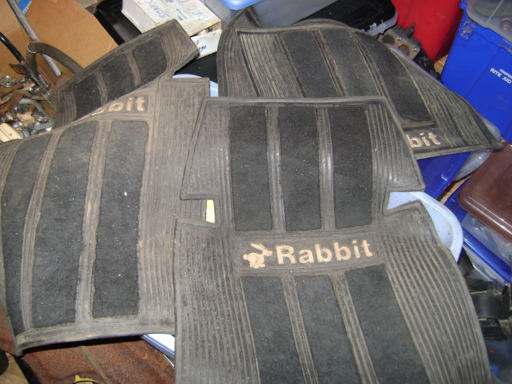 WTB Early floor mats "Rabbit" any color! VW Vortex Volkswagen Forum